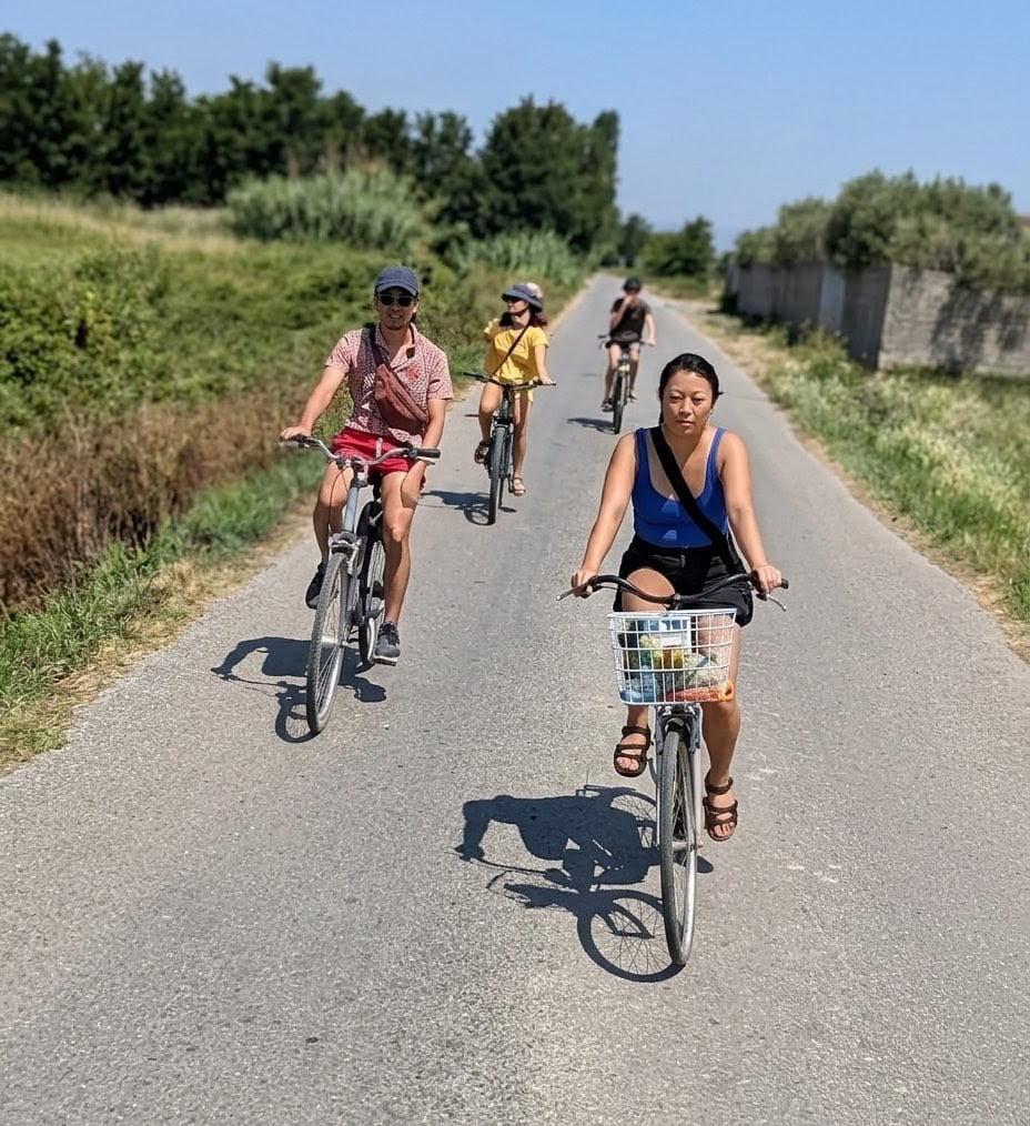 Bike tour event from Scodrinon Hostel