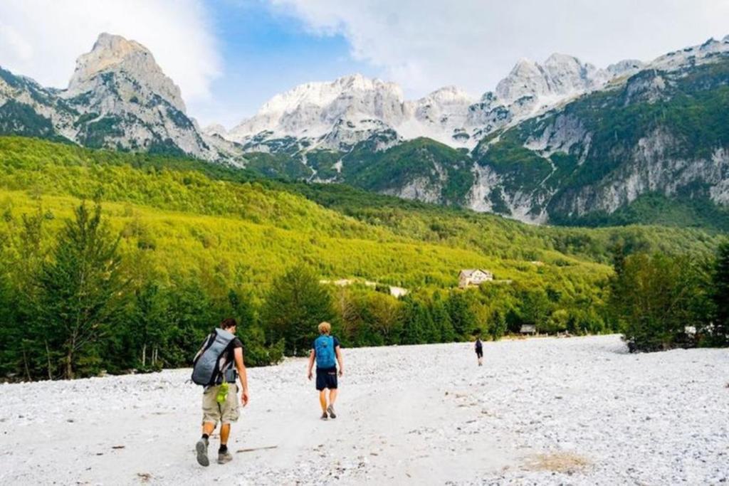Hiking and mountain views near Shkoder, Albanian Alps trips from Scodrinon Hostel