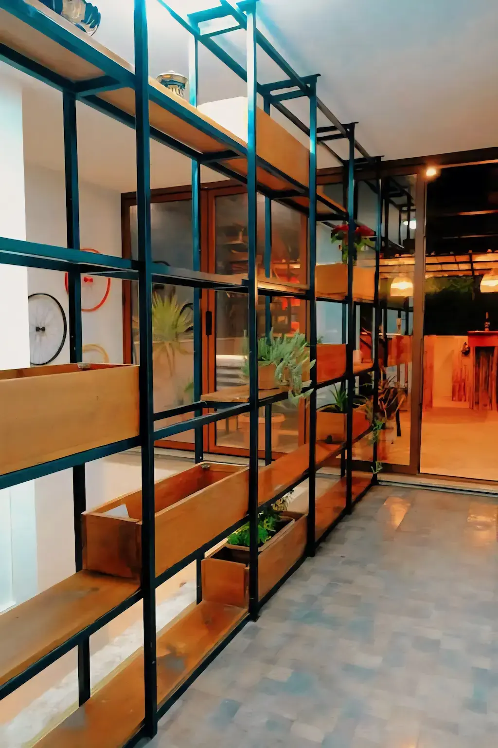 Social common area at Scodrinon Hostel