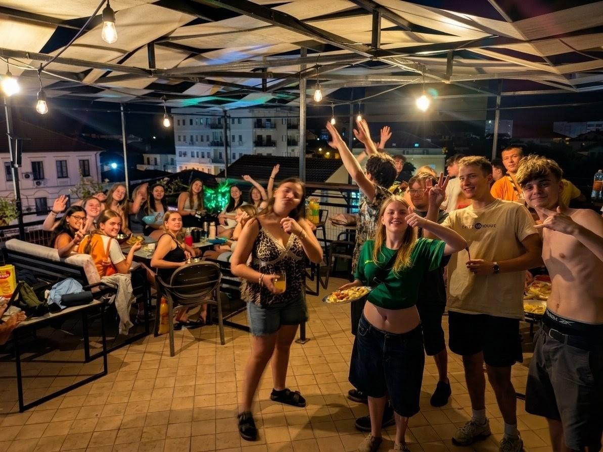 Traditional food event at Scodrinon Hostel