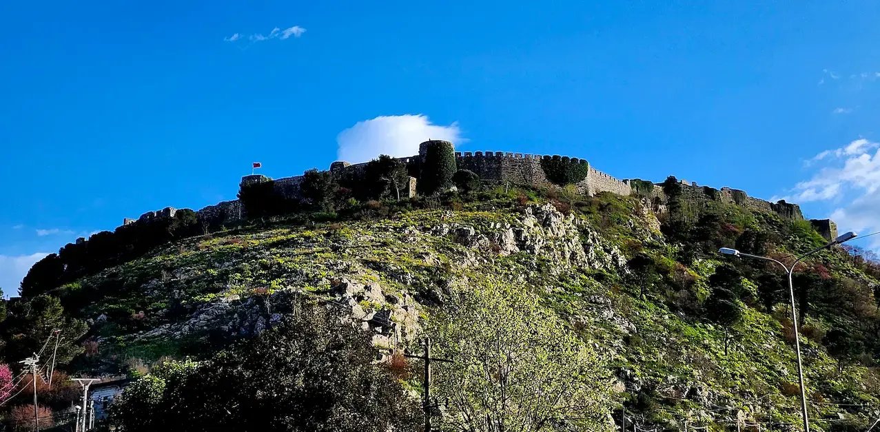 View from Rozafa Castle in Shkoder